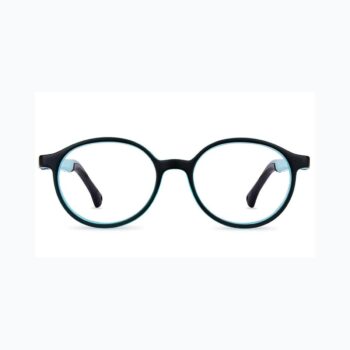 Flicker 3.0 46/14 Bicolour. Negro Mate/Azul Glow